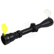 AIM Sports 3-9x40 Adjustable Zoom Rifle Scope Black Finish