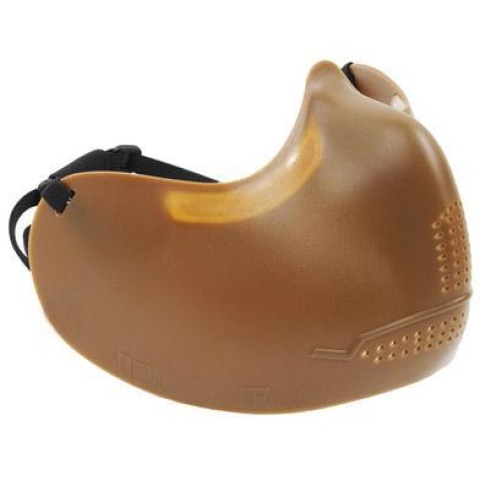 Iron Face Protection Mask - Lower Face / Mouth Protection - Coyote TAN