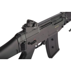 JG SIG 550 Full Metal Gearbox Airsoft AEG Rifle w/ Bipod - BLACK