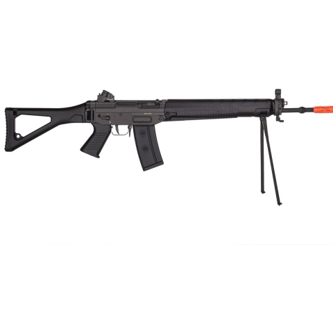 JG SIG 550 Full Metal Gearbox Airsoft AEG Rifle w/ Bipod - BLACK