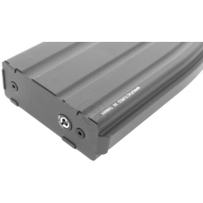 KWA Full Metal PTR LM4 Airsoft Gas Blowback Rifle (Color: Black)