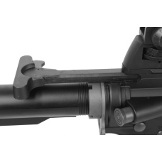 KWA Full Metal PTR LM4 Airsoft Gas Blowback Rifle (Color: Black)