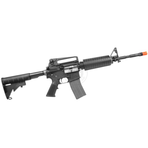 KWA Full Metal PTR LM4 Airsoft Gas Blowback Rifle (Color: Black)