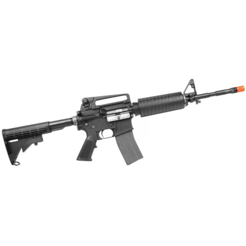 KWA Full Metal PTR LM4 Airsoft Gas Blowback Rifle (Color: Black)