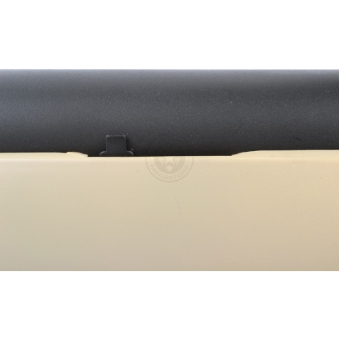 WellFire VSR-10 Bolt Action Airsoft Sniper Rifle - Scope + Bipod - TAN