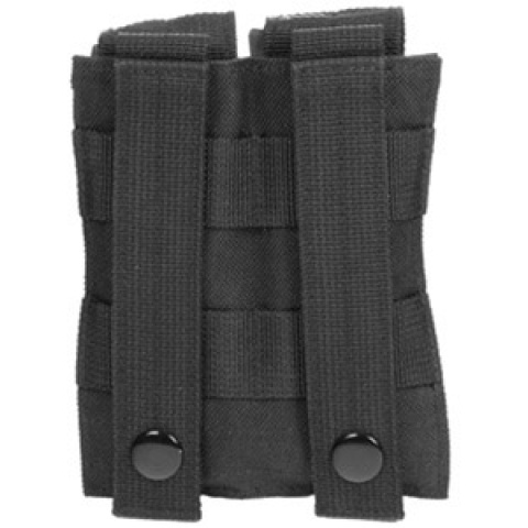 VISM MOLLE Double Pistol Magazine Pouch - BLACK