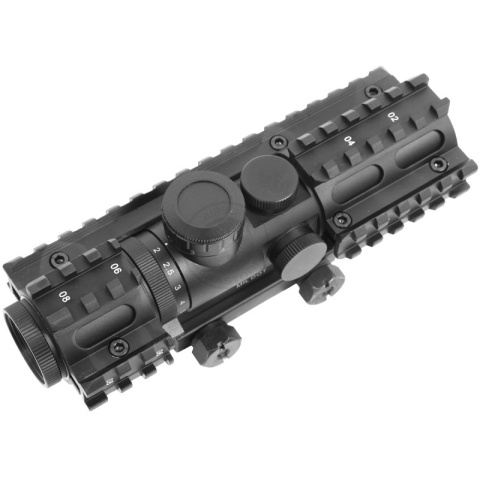 NcStar 2-7x32 Illuminated Full Metal Tactical 3-Rail Sighting System
