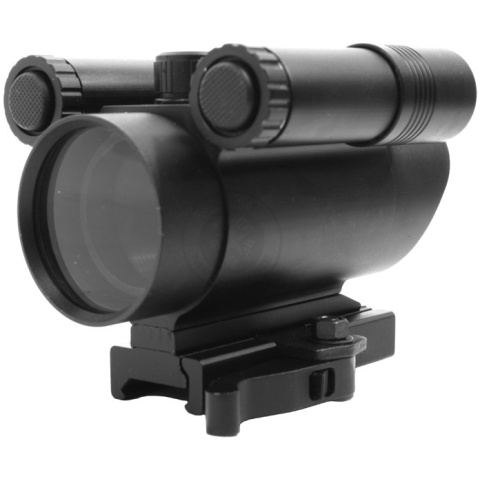 VISM Airsoft 7-Intensity Red Dot Scope w/ Green Laser Flashlight Combo
