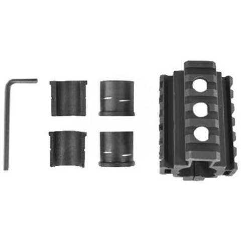AIM Sports M4 / M16 Full Metal Front Sight Tri-Rail Barrel Mount