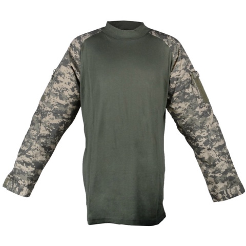 Rothco ACU Digital Camouflage Combat Shirt w/ Elbow Pads