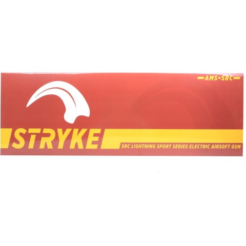 AMS-SRC Stryke Series SR15-A4 Carbine AEG Airsoft Rifle - BLACK -  (DISCONTINUED)