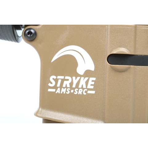 AMS-SRC Stryke Series SR15-A4 Carbine AEG Airsoft Rifle - TAN -  (DISCONTINUED)