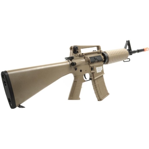 AMS-SRC Stryke Series SR15-A4 Carbine AEG Airsoft Rifle - TAN -  (DISCONTINUED)