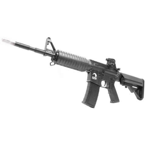 AMS-SRC Stryke Series SR15 NAVY Carbine AEG Airsoft Rifle - BLACK