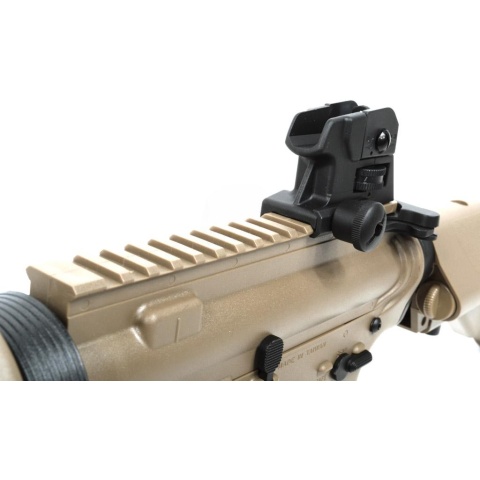 AMS-SRC Stryke Series SR15 NAVY Carbine AEG Airsoft Rifle - TAN -  (DISCONTINUED)