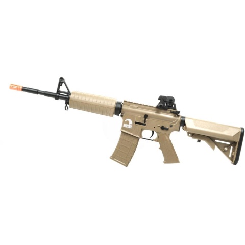 AMS-SRC Stryke Series SR15 NAVY Carbine AEG Airsoft Rifle - TAN -  (DISCONTINUED)