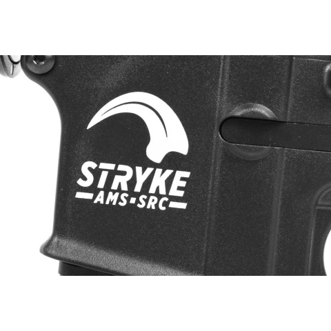AMS-SRC Stryke Series SR15 CQC Carbine AEG Airsoft Rifle - BLACK -  (DISCONTINUED)
