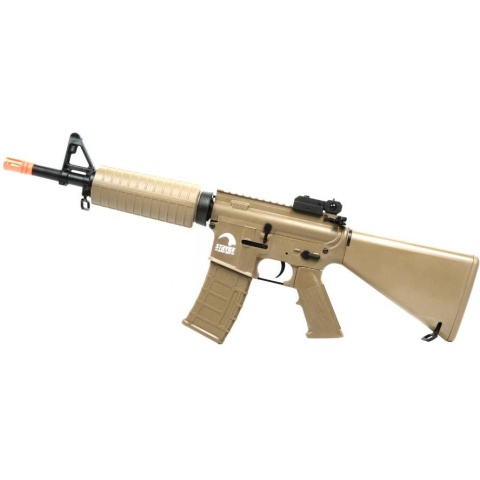 AMS-SRC Stryke Series SR15 CQC Carbine AEG Airsoft Rifle - TAN -  (DISCONTINUED)