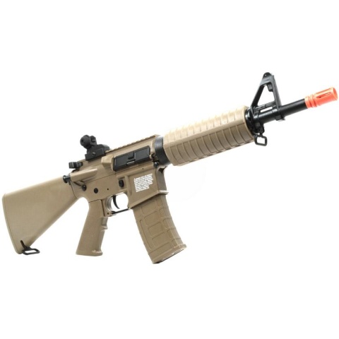 AMS-SRC Stryke Series SR15 CQC Carbine AEG Airsoft Rifle - TAN -  (DISCONTINUED)