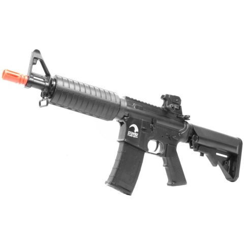 AMS-SRC Stryke Series SR15 MK18 Carbine M4 AEG Airsoft Rifle - BLACK -  (DISCONTINUED)