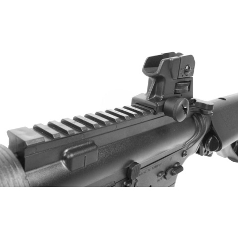 AMS-SRC Stryke Series SR15 MK18 Carbine M4 AEG Airsoft Rifle - BLACK -  (DISCONTINUED)