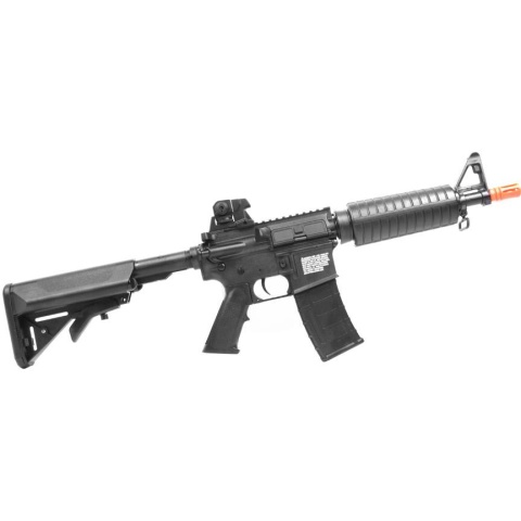 AMS-SRC Stryke Series SR15 MK18 Carbine M4 AEG Airsoft Rifle - BLACK -  (DISCONTINUED)