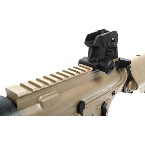 AMS-SRC Stryke Series SR15 MK18 Carbine AEG Airsoft Rifle - TAN -  (DISCONTINUED)