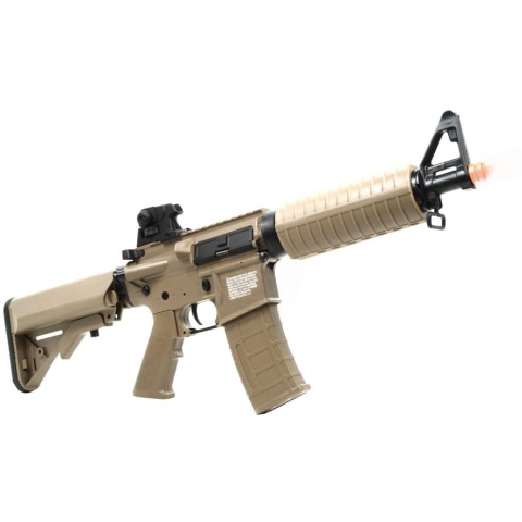 AMS-SRC Stryke Series SR15 MK18 Carbine AEG Airsoft Rifle - TAN -  (DISCONTINUED)