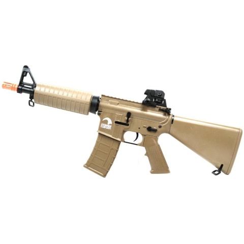 SRC AMS Stryke Series SR15-A3 Carbine Airsoft AEG Rifle - TAN