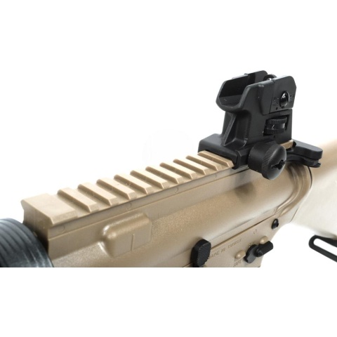 SRC AMS Stryke Series SR15-A3 Carbine Airsoft AEG Rifle - TAN