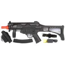 WellFire Airsoft Mod 5 PDW AEG w/ Foregrip and Mock Sight Package