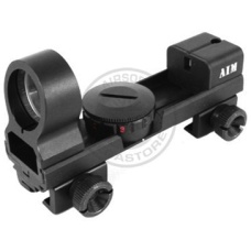 AIM Sports 1x25 Tactical Compact Red & Green Dot Sight