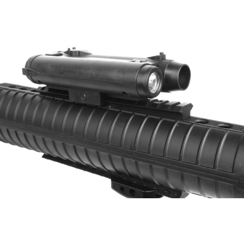 300 FPS WellFire M16A3 Spring Airsoft Rifle - w/ Tactical Accessories