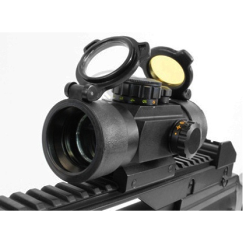 AIM Sports 10-Intensity 1x30 Multi-Reticle Red & Green Dot Scope