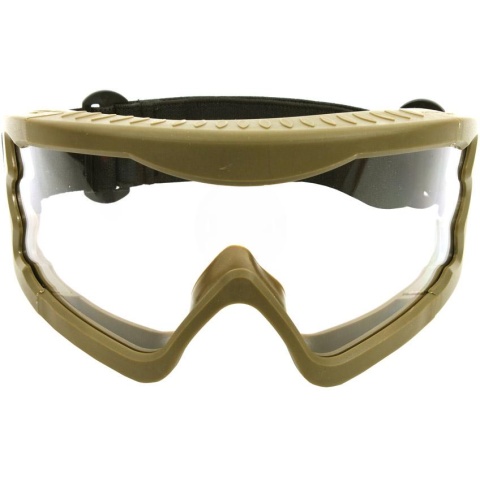 Hakkotsu X-Eye HD Wide-View Tactical Goggles - FOLIAGE GREEN