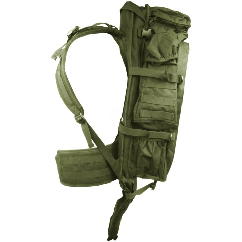 AMA 36-Inch 600D Rifle Case Backpack - OD GREEN