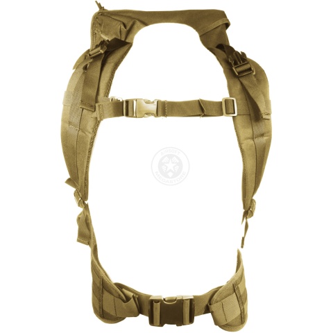 Lancer Tactical 600D 36-Inch Airsoft Rifle Case Backpack - TAN