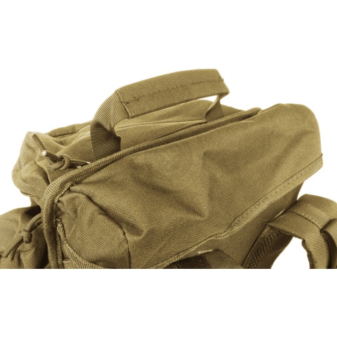 Lancer Tactical 600D 36-Inch Airsoft Rifle Case Backpack - TAN