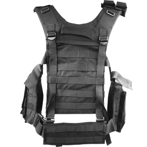 AMA Airsoft Modular Lightweight Chest Rig - BLACK