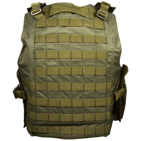 AMA MOLLE StrikeForce 1000D Modular Plate Carrier - OLIVE DRAB