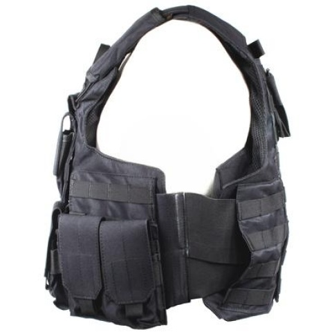 AMA MOLLE Rapid Response Maritime Plate Carrier - BLACK