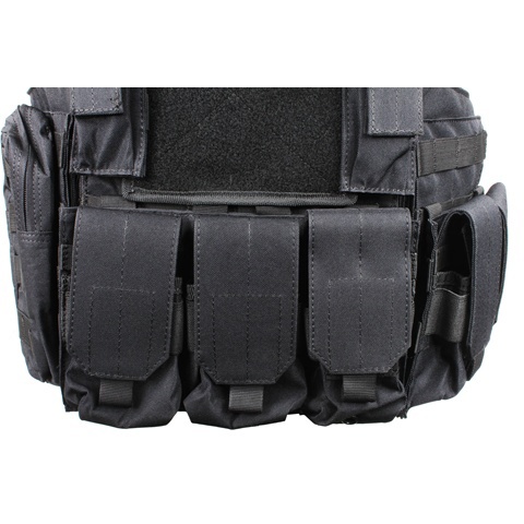 AMA MOLLE Rapid Response Maritime Plate Carrier - BLACK