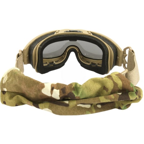 Wiley X Spear Ballistic Airsoft Goggles - w/ 2X Lenses - TAN