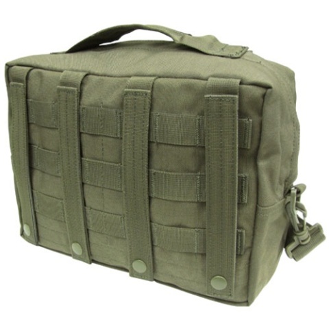 Condor Outdoor MOLLE Utility Shoulder Bag w/ Removable Strap - OD