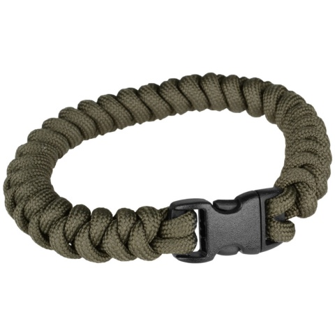 Flyye Industries Mil-Spec Paracord Snake Weave Bracelet - RANGER GREEN