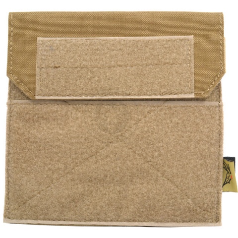 Flyye Industries Soft Hook & Loop MOLLE Admin Panel - Coyote Brown