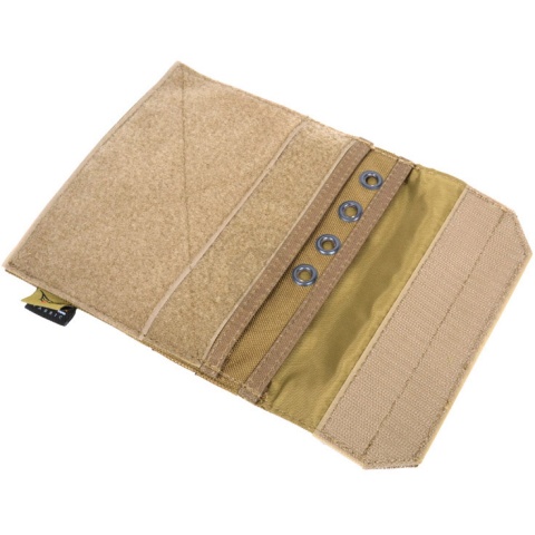 Flyye Industries Soft Hook & Loop MOLLE Admin Panel - Coyote Brown