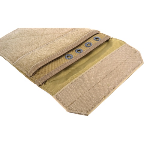 Flyye Industries Soft Hook & Loop MOLLE Admin Panel - Coyote Brown