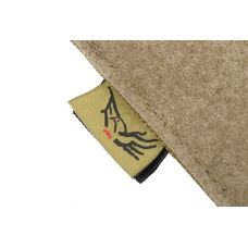 Flyye Industries Soft Hook & Loop MOLLE Admin Panel - Coyote Brown