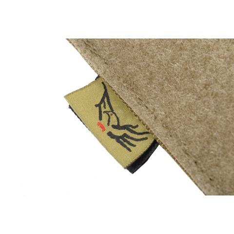 Flyye Industries Soft Hook & Loop MOLLE Admin Panel - Coyote Brown